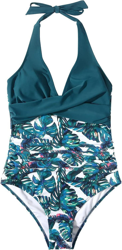 Isalina Tropical Twist-Front Strój kąpielowy