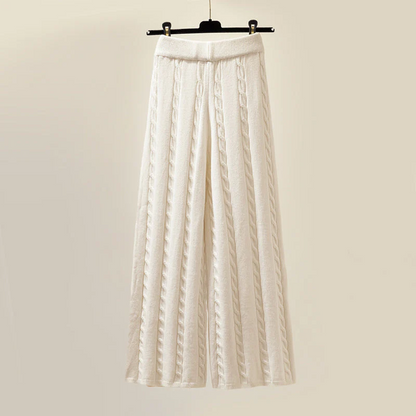 Machteld – Wygodny i przytulny komplet z dzianiny