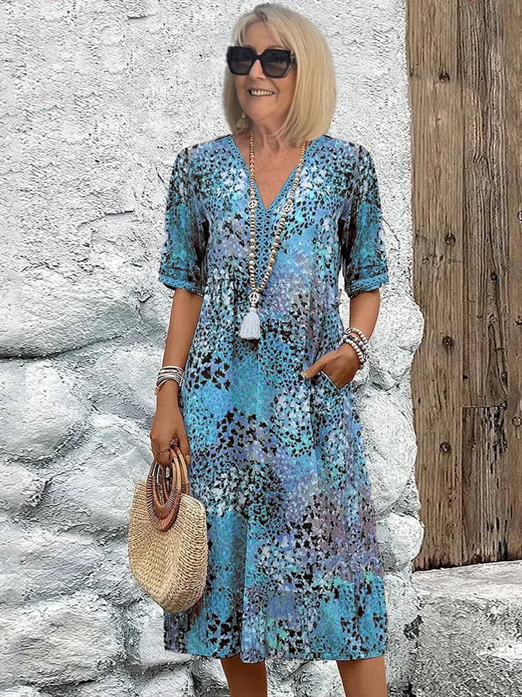 Fatima - Sukienka w kwiaty
