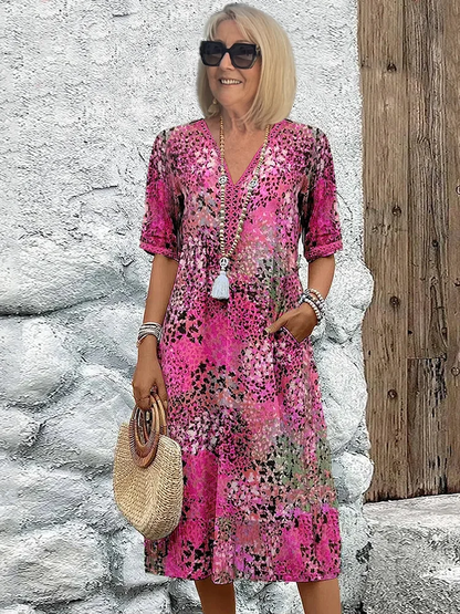 Beata – kolorowa sukienka