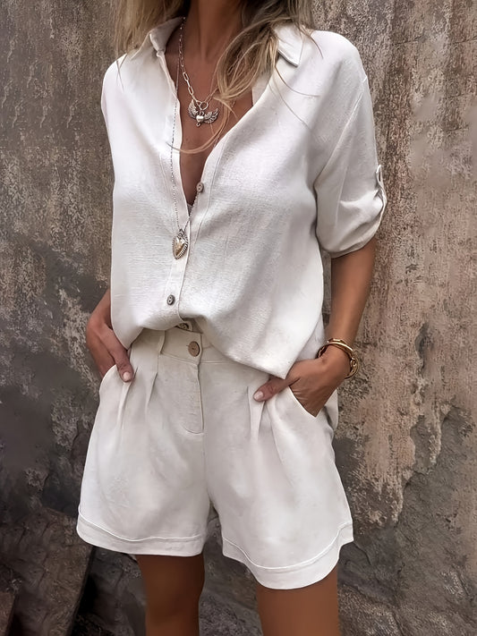 Danuta – Lniany Komplet Oversize