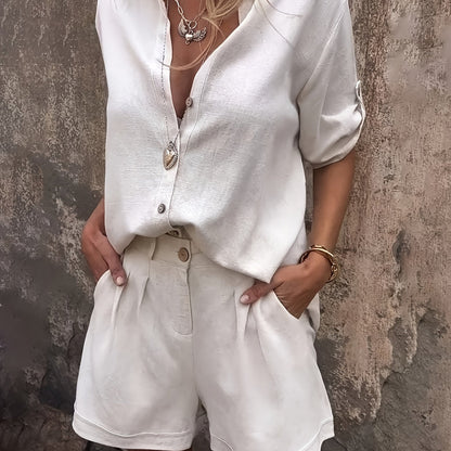 Danuta – Lniany Komplet Oversize