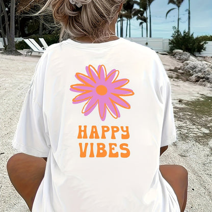 Natalia - Koszulka Happy Vibes