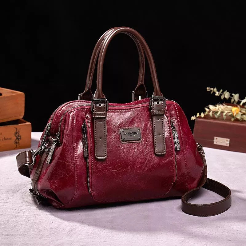 Anastazja | Elegancka skórzana torebka