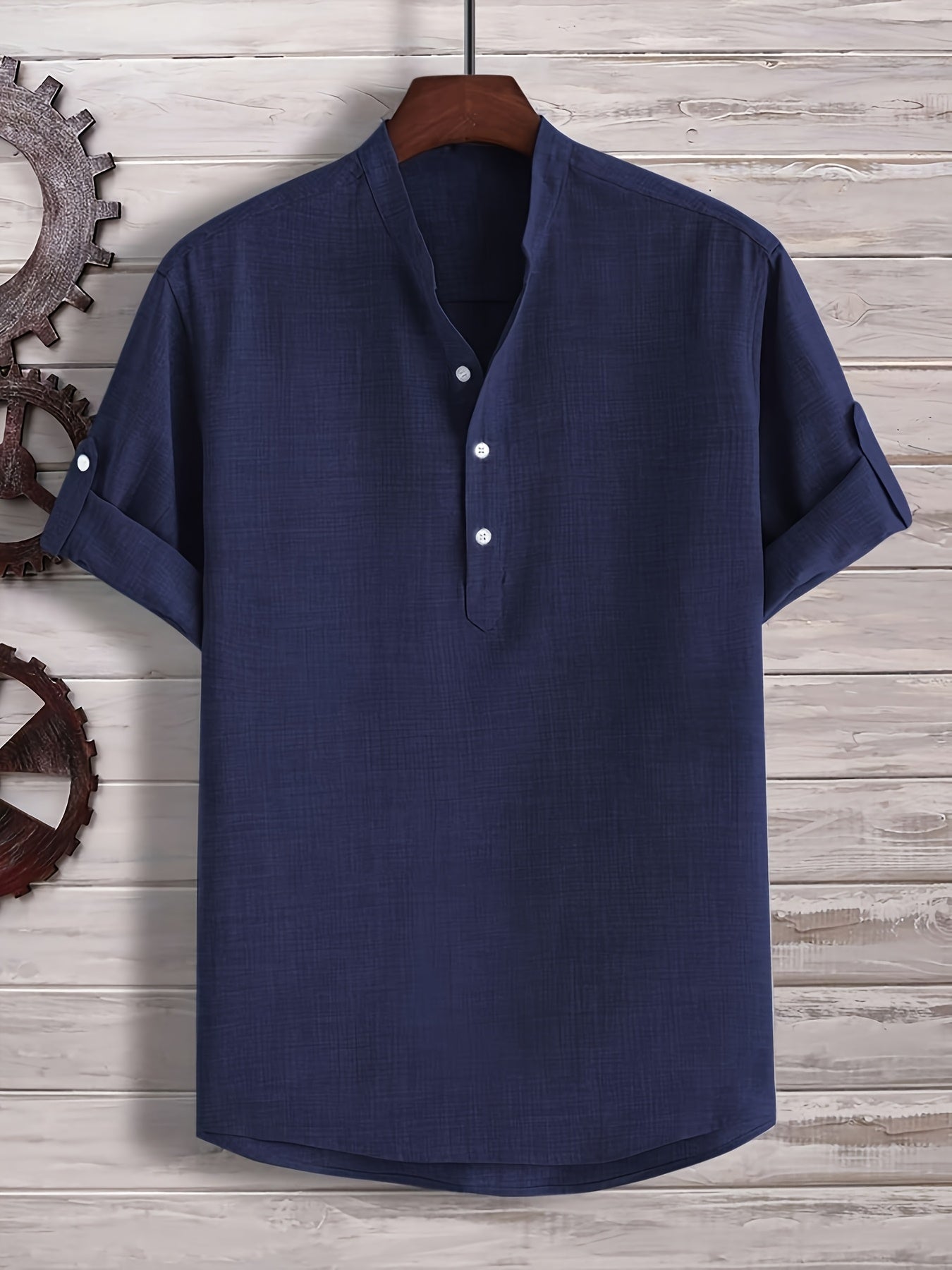 Karol - Pomarańczowy Henley