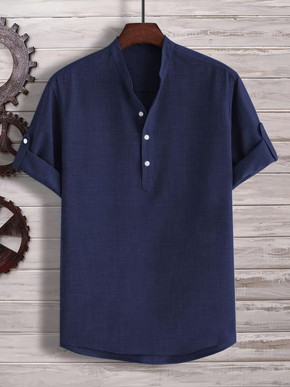 Karol - Pomarańczowy Henley