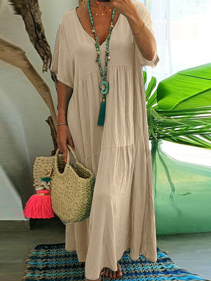 Rozkloszowana tunika plus size - Jolanta