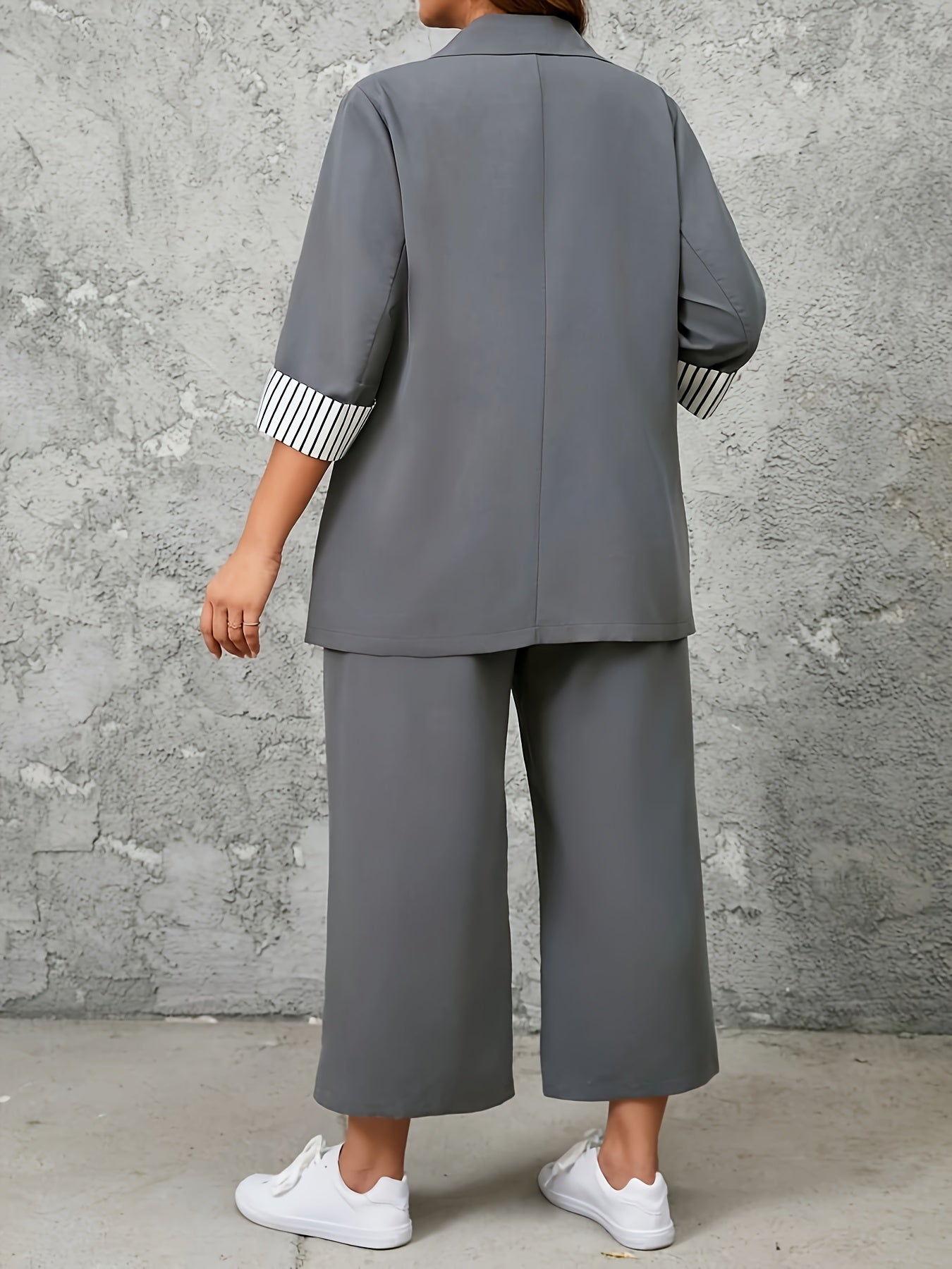 Marlena - Elegancki Zestaw z Blazerem