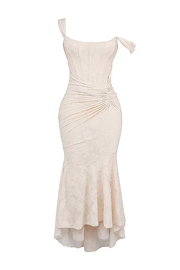 Koronkowa sukienka maxi Casandra