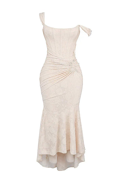 Koronkowa sukienka maxi Casandra