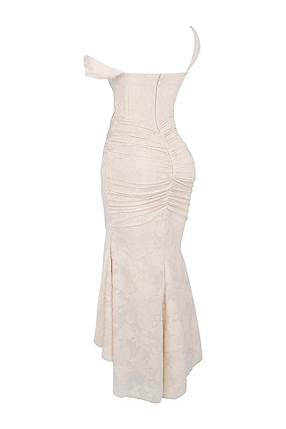 Koronkowa sukienka maxi Casandra