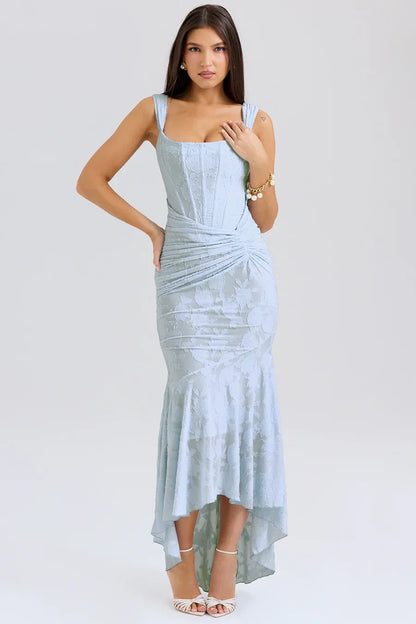 Koronkowa sukienka maxi Casandra