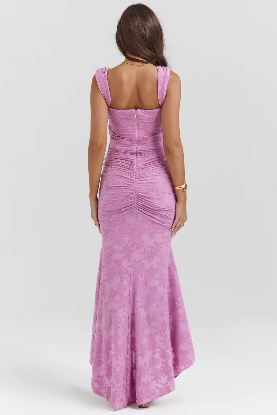 Koronkowa sukienka maxi Casandra