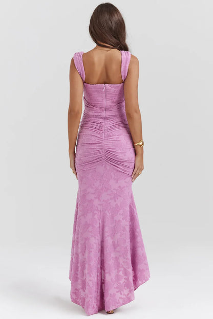 Koronkowa sukienka maxi Casandra