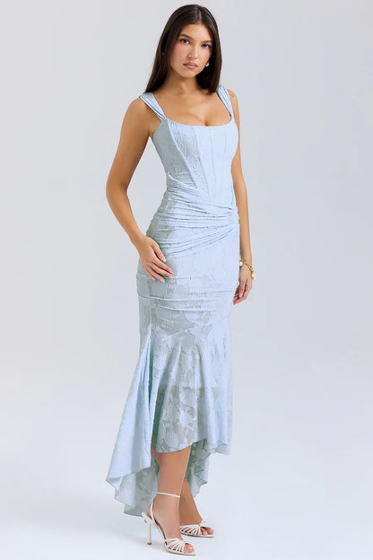 Koronkowa sukienka maxi Casandra