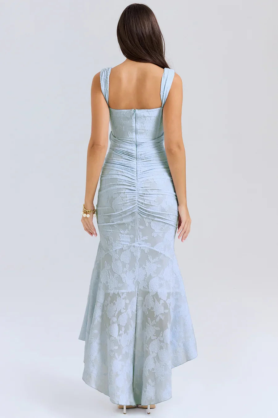Koronkowa sukienka maxi Casandra
