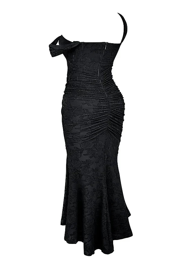 Koronkowa sukienka maxi Casandra