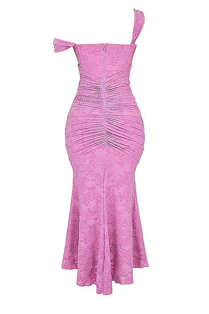 Koronkowa sukienka maxi Casandra