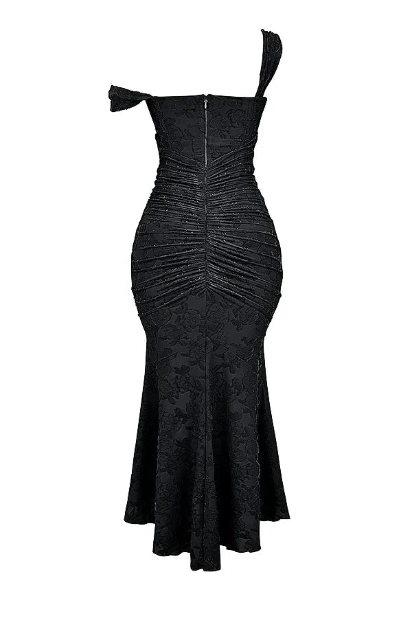 Koronkowa sukienka maxi Casandra