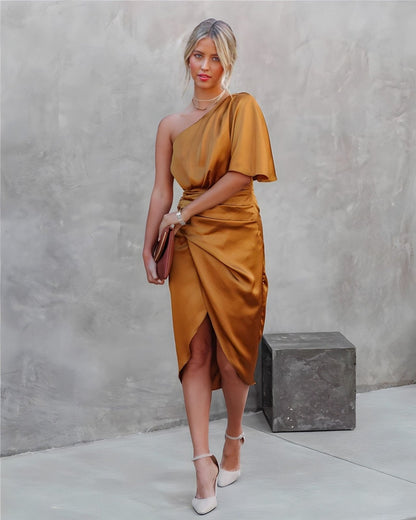 Emilia | Elegancka asymetryczna sukienka