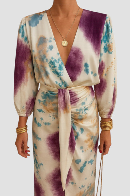 Larissa - Komplet w kwiaty