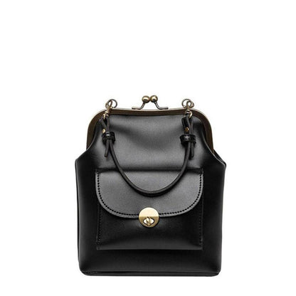 Sac Vintage à Fermeture Bouchon - L'Essentiel Rétro Chic de Grace