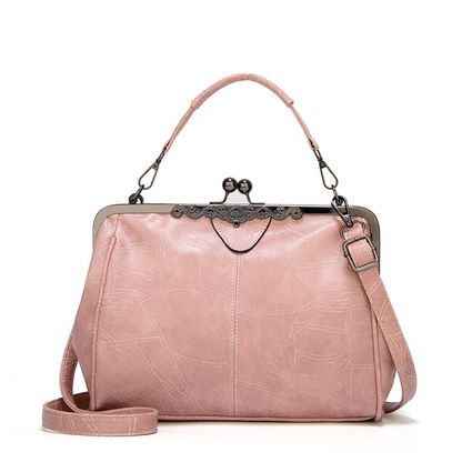 Sac à main vintage à fermeture à baiser