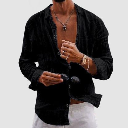 Koszula lniana Marco