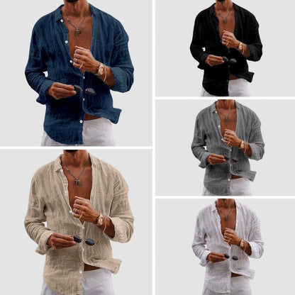 Koszula lniana Marco