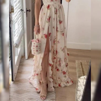 Justyna | Elegancka sukienka bez rękawów