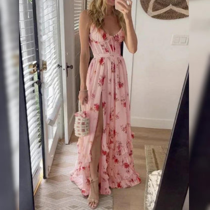 Justyna | Elegancka sukienka bez rękawów