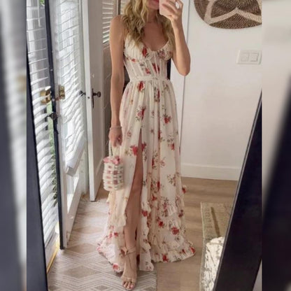 Justyna | Elegancka sukienka bez rękawów