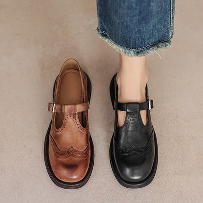 Adelajda / Eleganckie Skórzane Buty