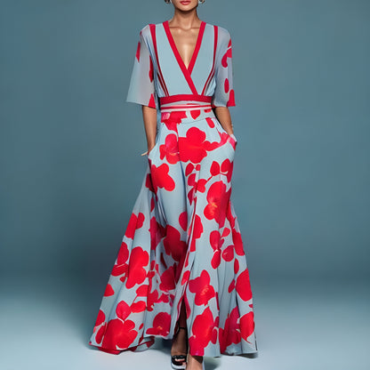 WANDA | Elegancka sukienka z krótkim rękawem