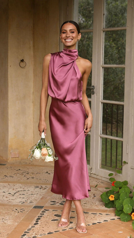 Rochella | Elegancka sukienka satynowa