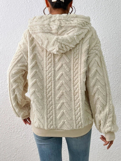 Dzianina The Chill Cocoon Bluza z kapturem