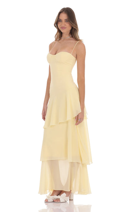 Solea Ruffle - Sukienka Maxi