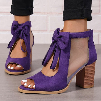 Buty na obcasie Lunette Bow