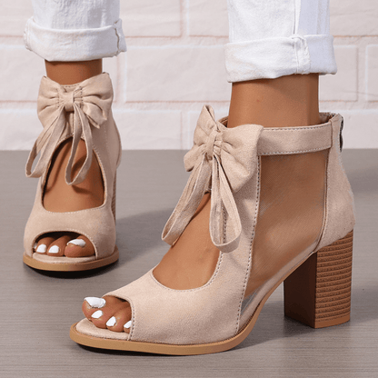 Buty na obcasie Lunette Bow