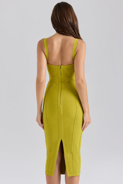 Sukienka midi Annelise Curve Sculpt z bandażem