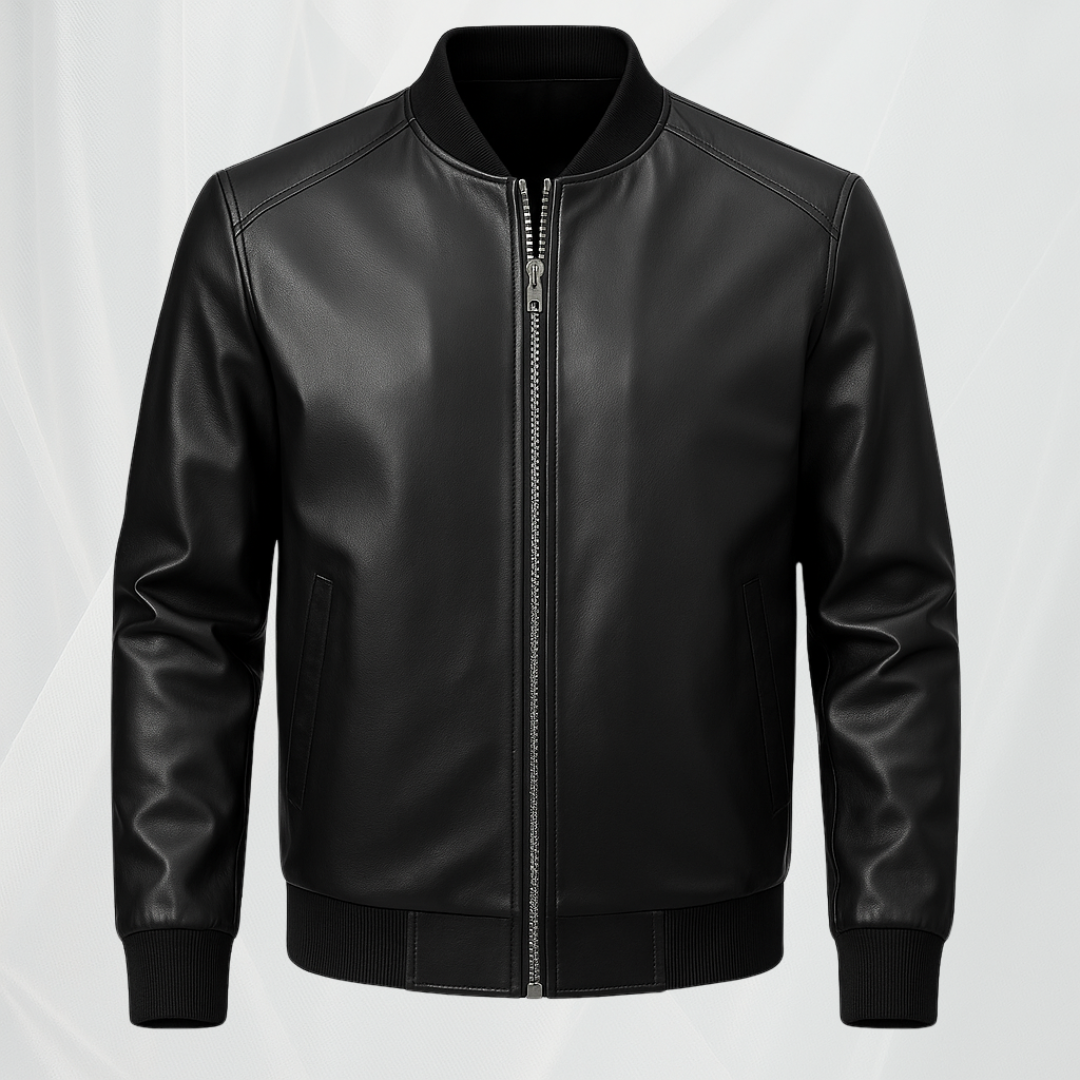 Luźna kurtka baseballowa z charakterem