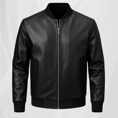 Luźna kurtka baseballowa z charakterem